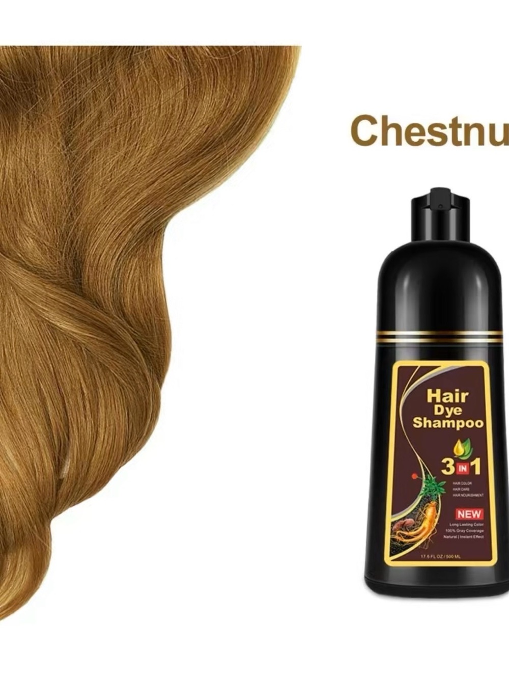 in Chestnut - Instant Color & Care